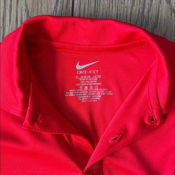 *NWOT* Toddler boy Nike dri fit polo - Picture 3 of 4